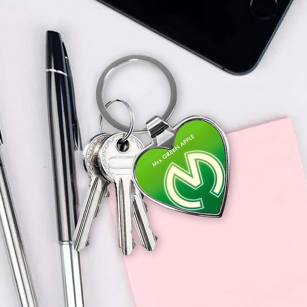 Mrs. GREEN APPLE キーホルダー 8個セット Amazon.co.jp: ミセスグリーンアップル キーホルダーセット